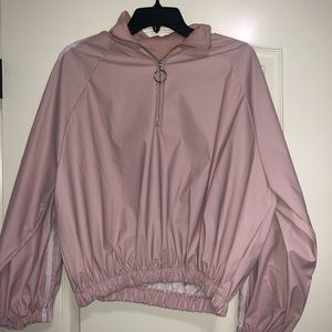 Oversized rain jacket